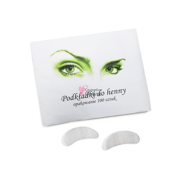 Pad-uri pentru vopsirea genelor cu Henna, 100 buc